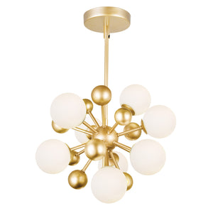 CWI Lighting - 1125P16-8-268 - LED Chandelier - Element - Sun Gold