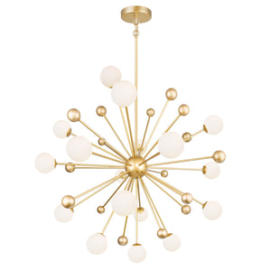 CWI Lighting - 1125P39-17-268 - LED Chandelier - Element - Sun Gold