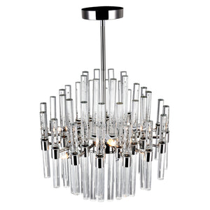 CWI Lighting - 1137P16-8-613 - Eight Light Chandelier - Miroir - Polished Nickel