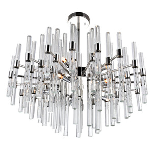 CWI Lighting - 1137P26-10-613 - Ten Light Chandelier - Miroir - Polished Nickel