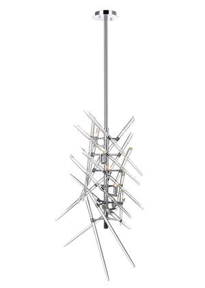 CWI Lighting - 1154P13-5-601 - Five Light Mini Chandelier - Icicle - Chrome