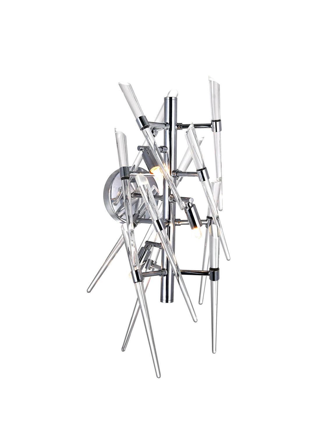 CWI Lighting - 1154W11-3-601 - Three Light Wall Sconce - Icicle - Chrome