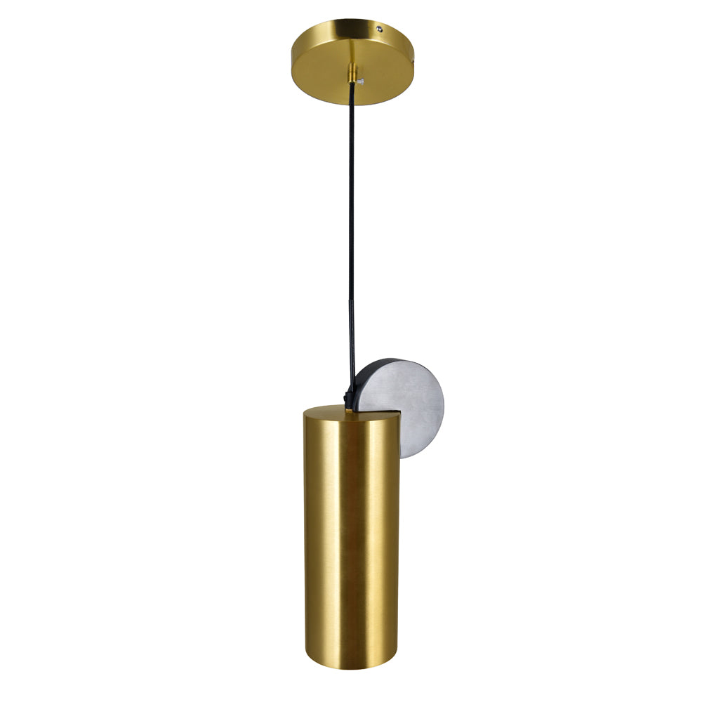 CWI Lighting - 1156P6-625 - LED Mini Pendant - Saleen - Sun Gold & Black