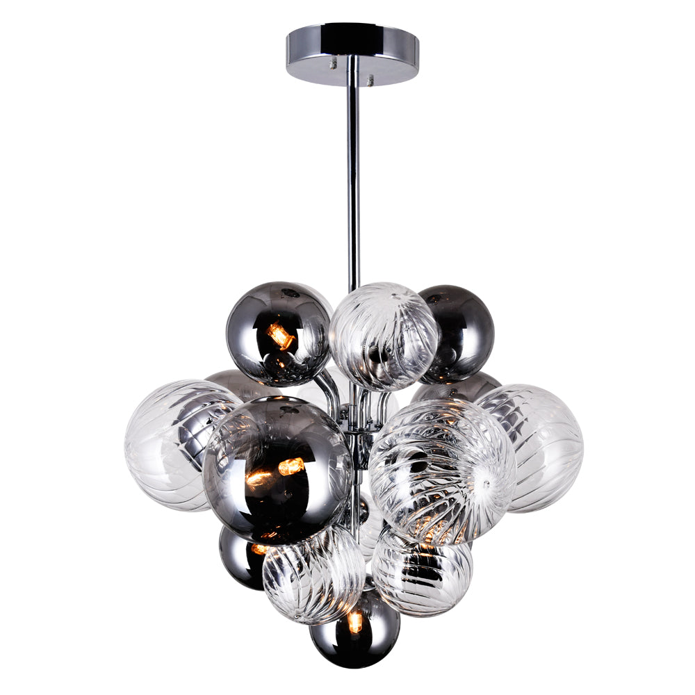 CWI Lighting - 1205P16-8-601 - LED Chandelier - Pallocino - Chrome