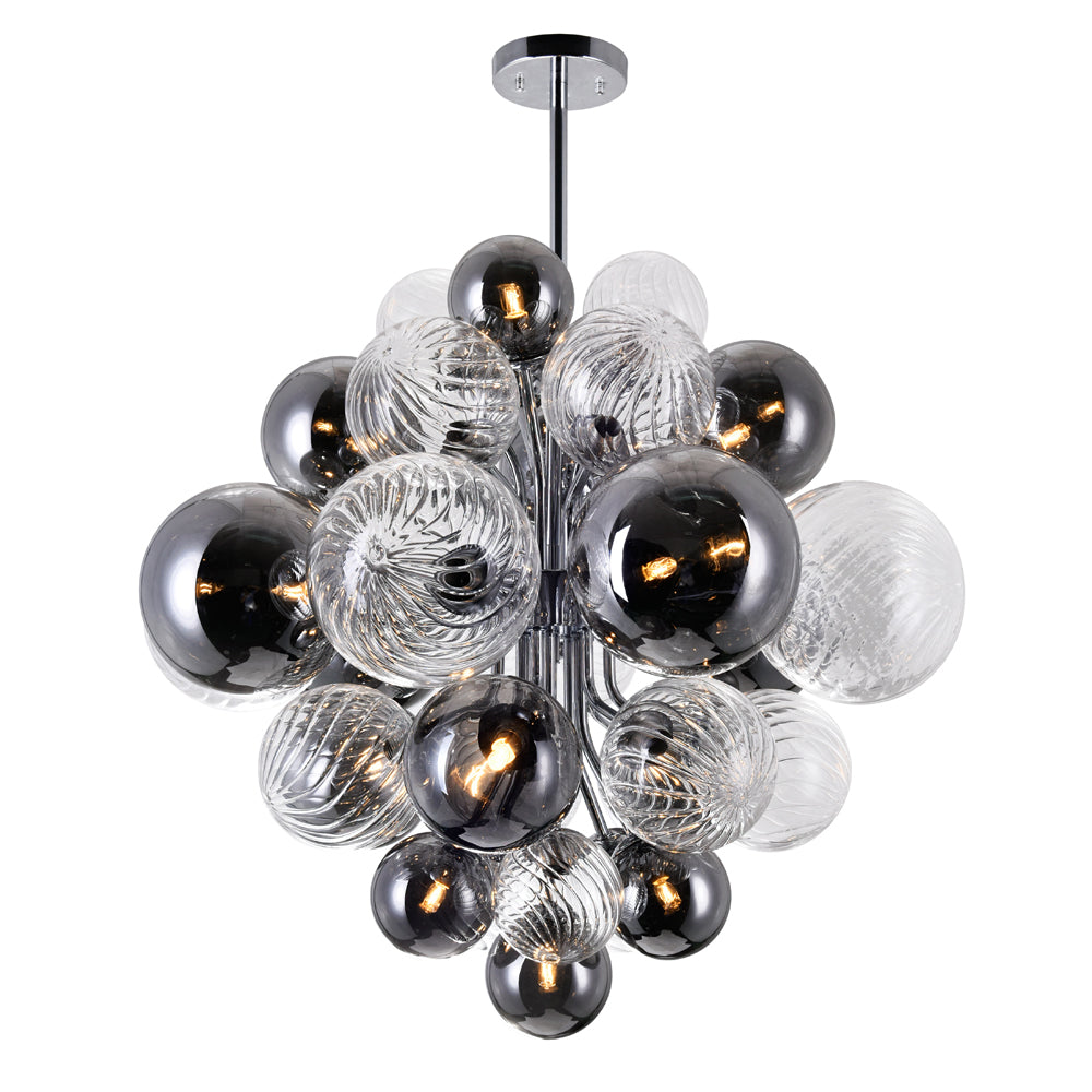 CWI Lighting - 1205P25-15-601 - LED Chandelier - Pallocino - Chrome