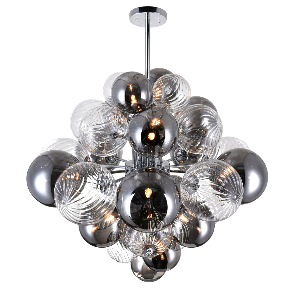 CWI Lighting - 1205P25-15-601 - LED Chandelier - Pallocino - Chrome