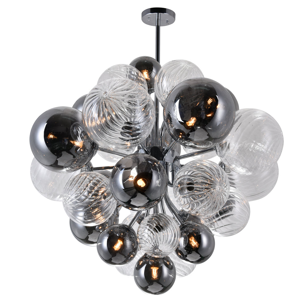 CWI Lighting - 1205P25-15-601 - LED Chandelier - Pallocino - Chrome