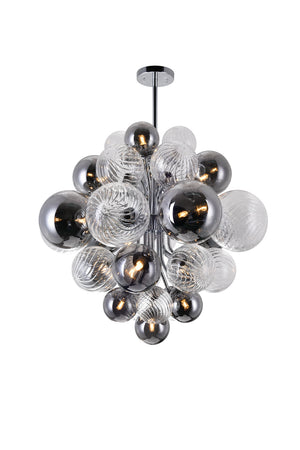 CWI Lighting - 1205P25-15-601 - LED Chandelier - Pallocino - Chrome