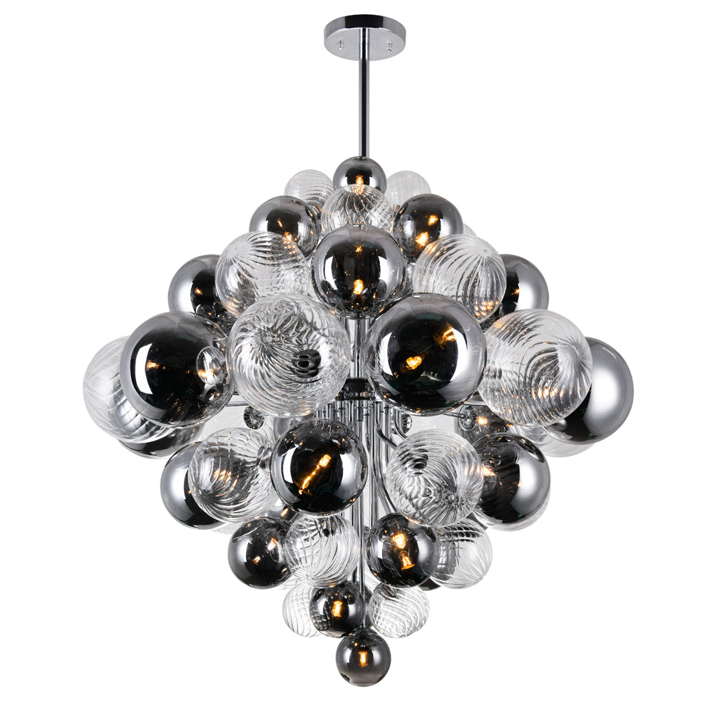 CWI Lighting - 1205P36-27-601 - LED Chandelier - Pallocino - Chrome