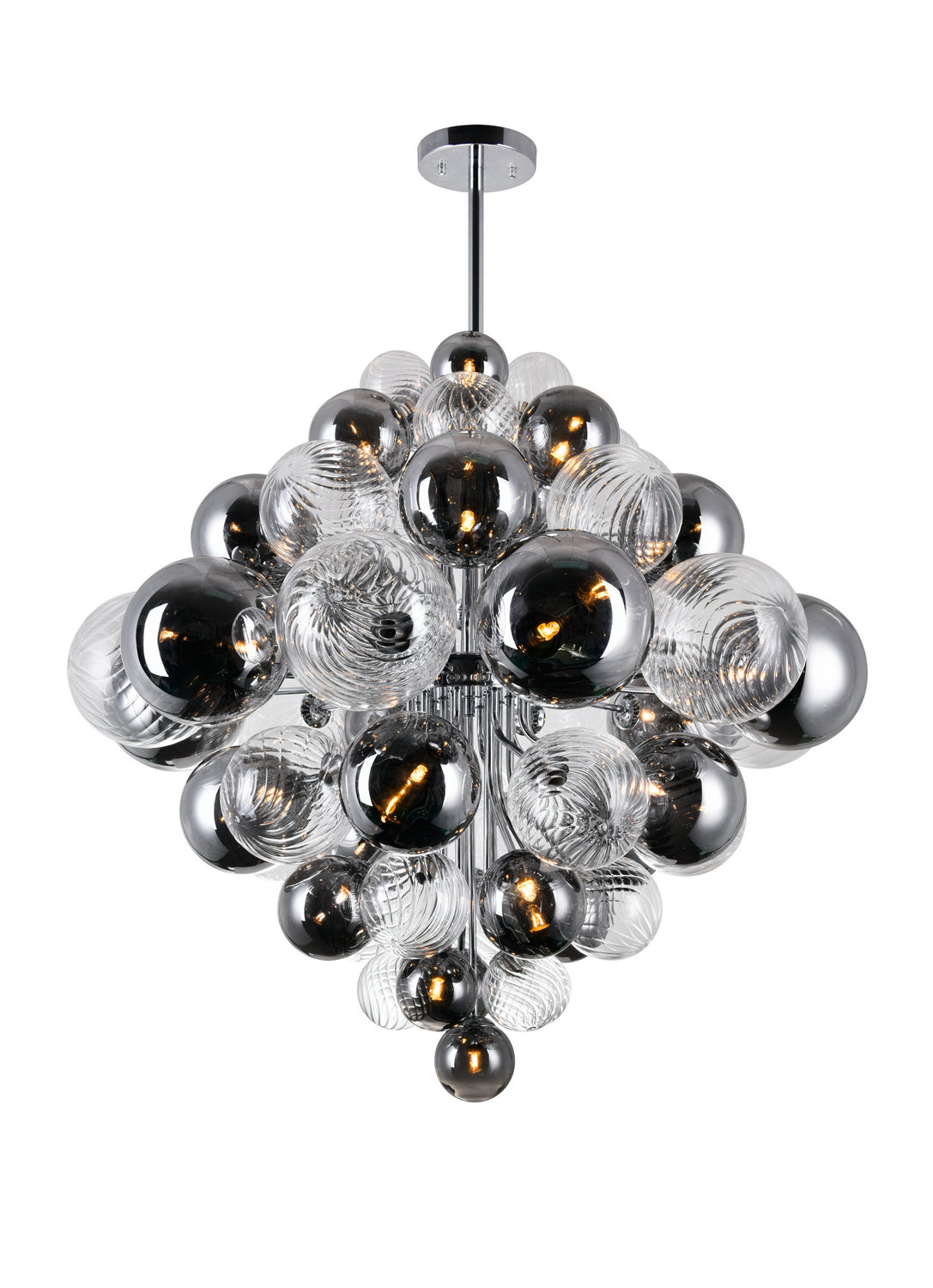 CWI Lighting - 1205P36-27-601 - LED Chandelier - Pallocino - Chrome