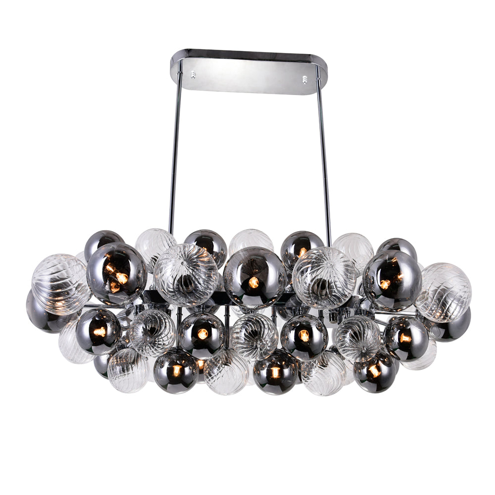 CWI Lighting - 1205P39-27-601 - LED Island/Pool Table Chandelier - Pallocino - Chrome