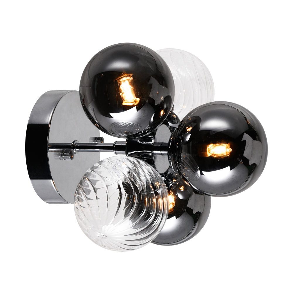 CWI Lighting - 1205W9-3-601 - LED Wall Sconce - Pallocino - Chrome