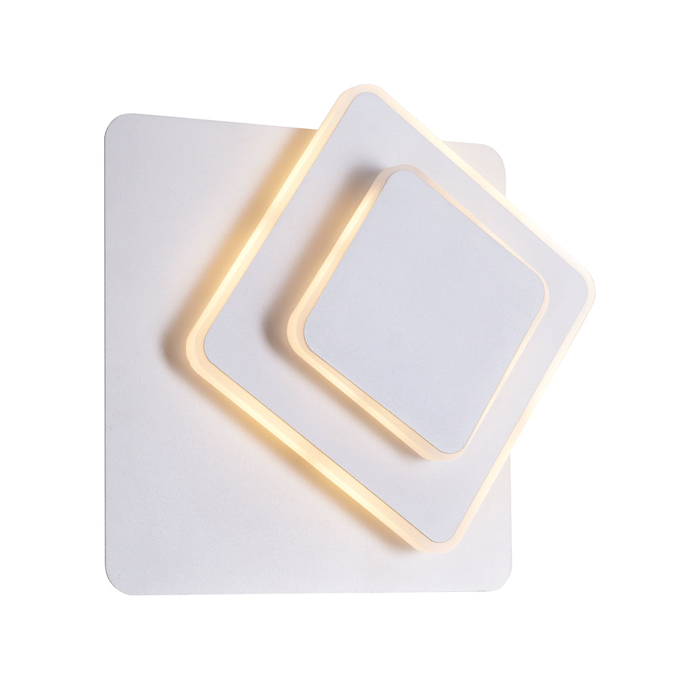 CWI Lighting - 1238W9-103 - LED Wall Sconce - Private I - Matte White