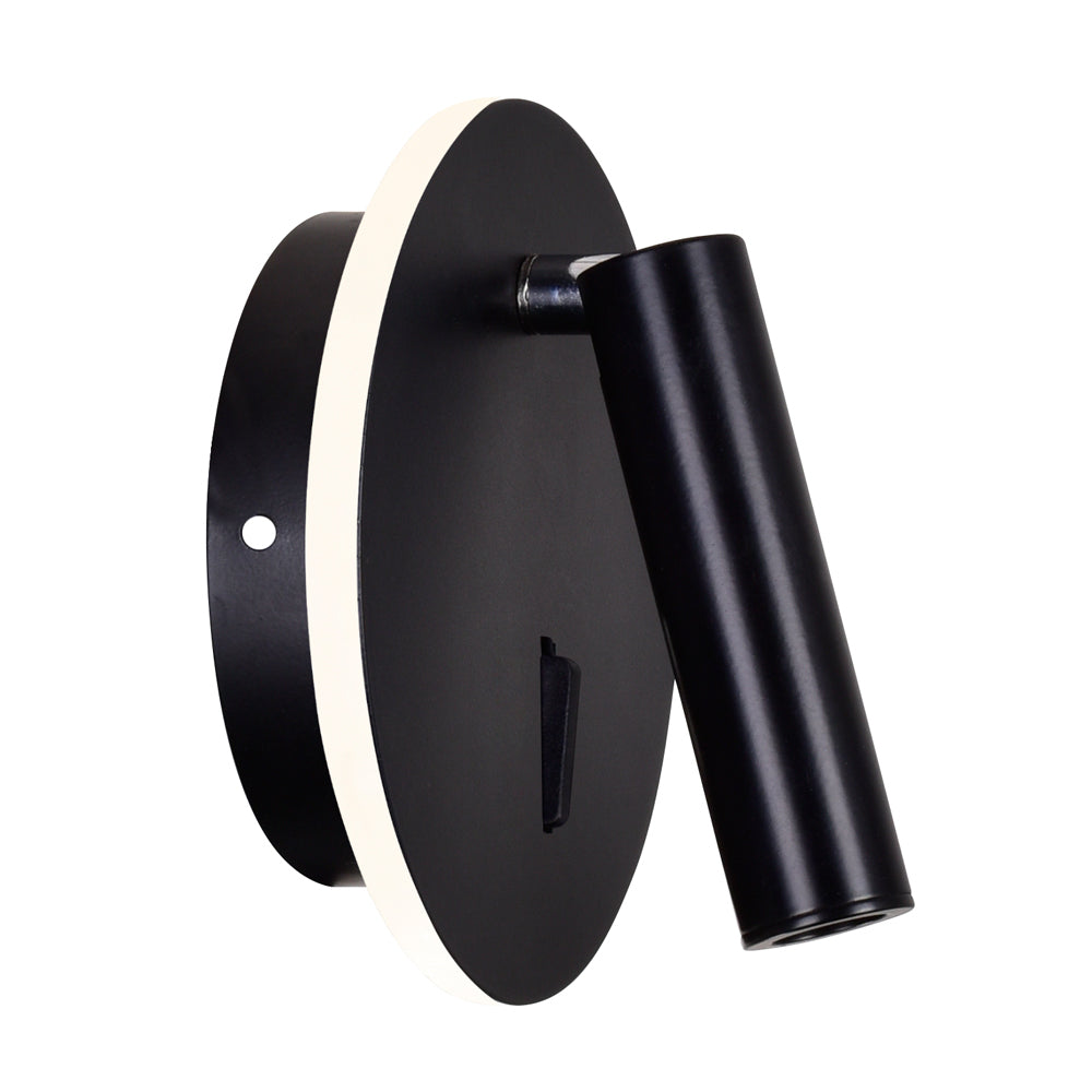 CWI Lighting - 1241W6-101 - LED Wall Sconce - Private I - Matte Black