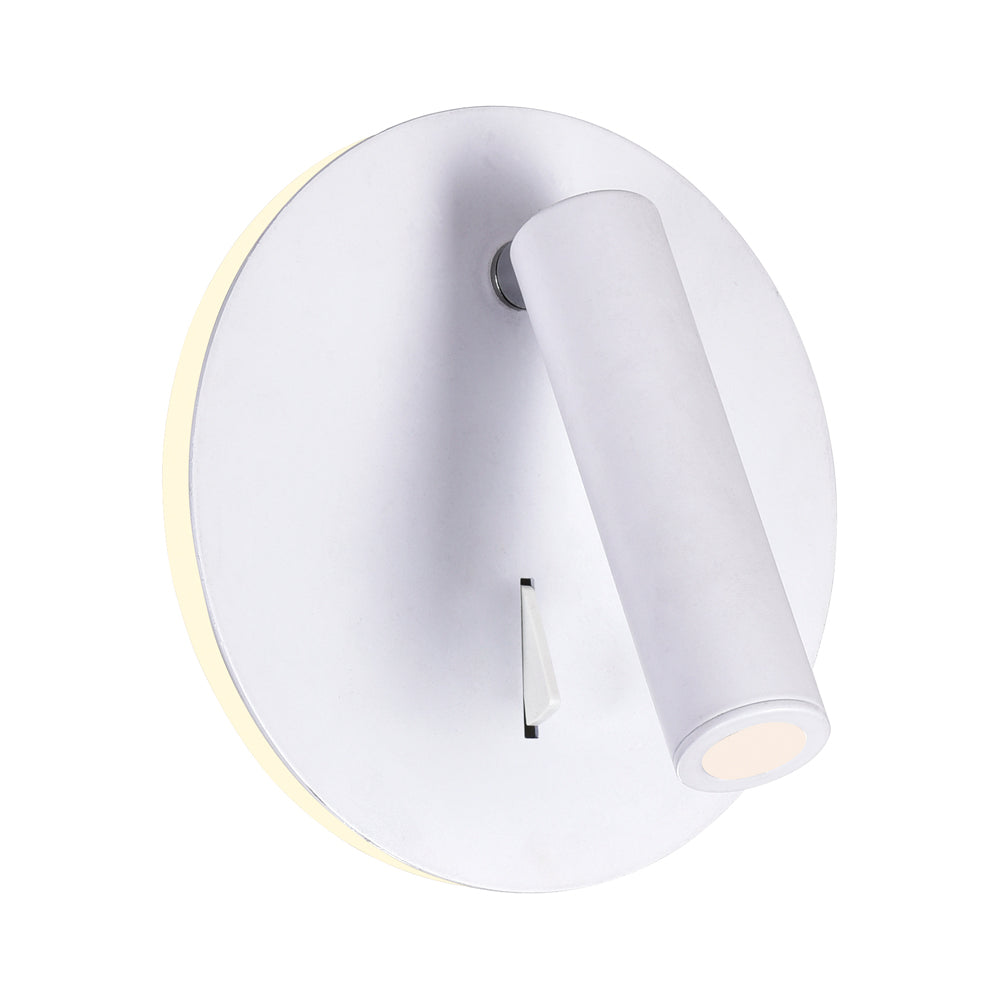 CWI Lighting - 1241W6-103 - LED Wall Sconce - Private I - Matte White