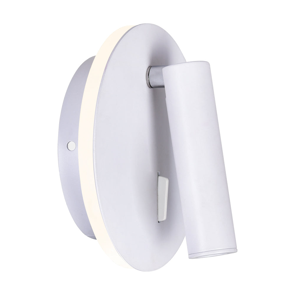 CWI Lighting - 1241W6-103 - LED Wall Sconce - Private I - Matte White