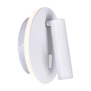 CWI Lighting - 1241W6-103 - LED Wall Sconce - Private I - Matte White