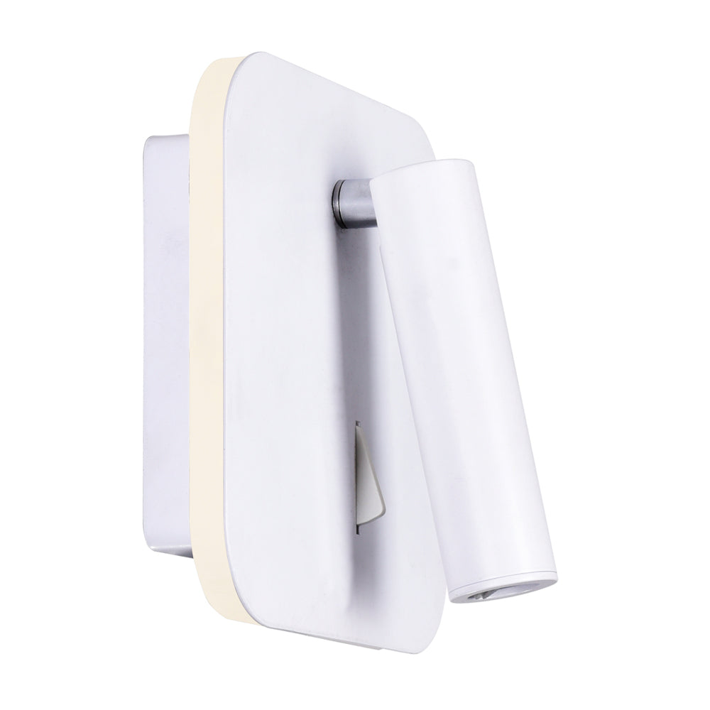 CWI Lighting - 1242W6-103 - LED Wall Sconce - Private I - Matte White