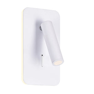 CWI Lighting - 1243W6-103 - LED Wall Sconce - Private I - Matte White