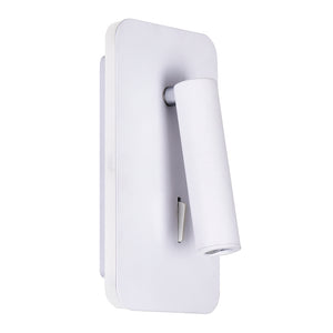 CWI Lighting - 1243W6-103 - LED Wall Sconce - Private I - Matte White