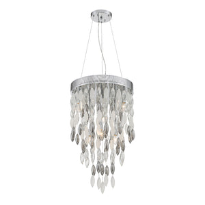 Crystorama - HUD-A2216-CH - Six Light Chandelier - Hudson - Polished Chrome