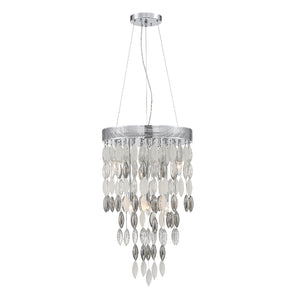 Crystorama - HUD-A2216-CH - Six Light Chandelier - Hudson - Polished Chrome