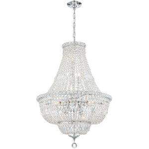 Crystorama - ROS-A1009-CH-CL-MWP - Nine Light Chandelier - Roslyn - Polished Chrome