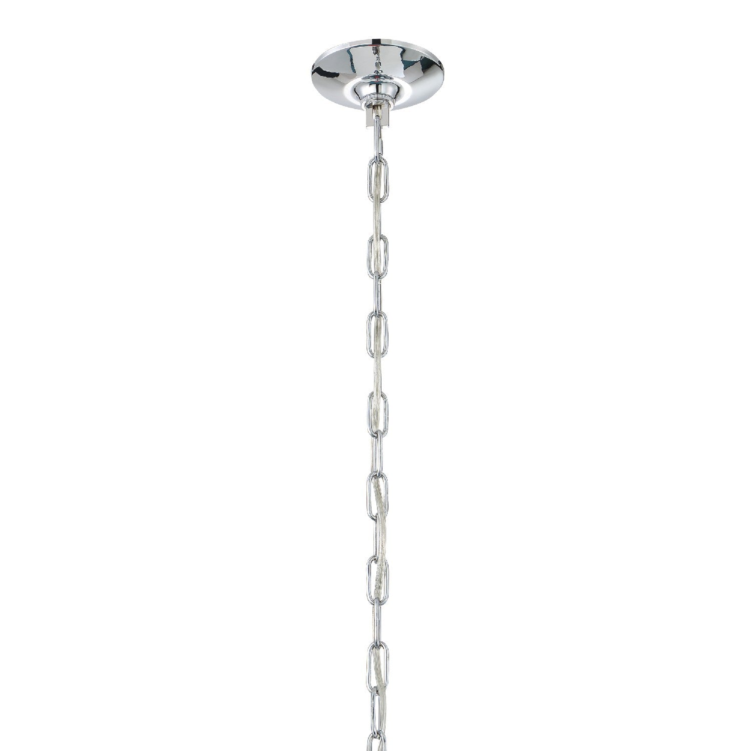 Crystorama - ROS-A1009-CH-CL-MWP - Nine Light Chandelier - Roslyn - Polished Chrome