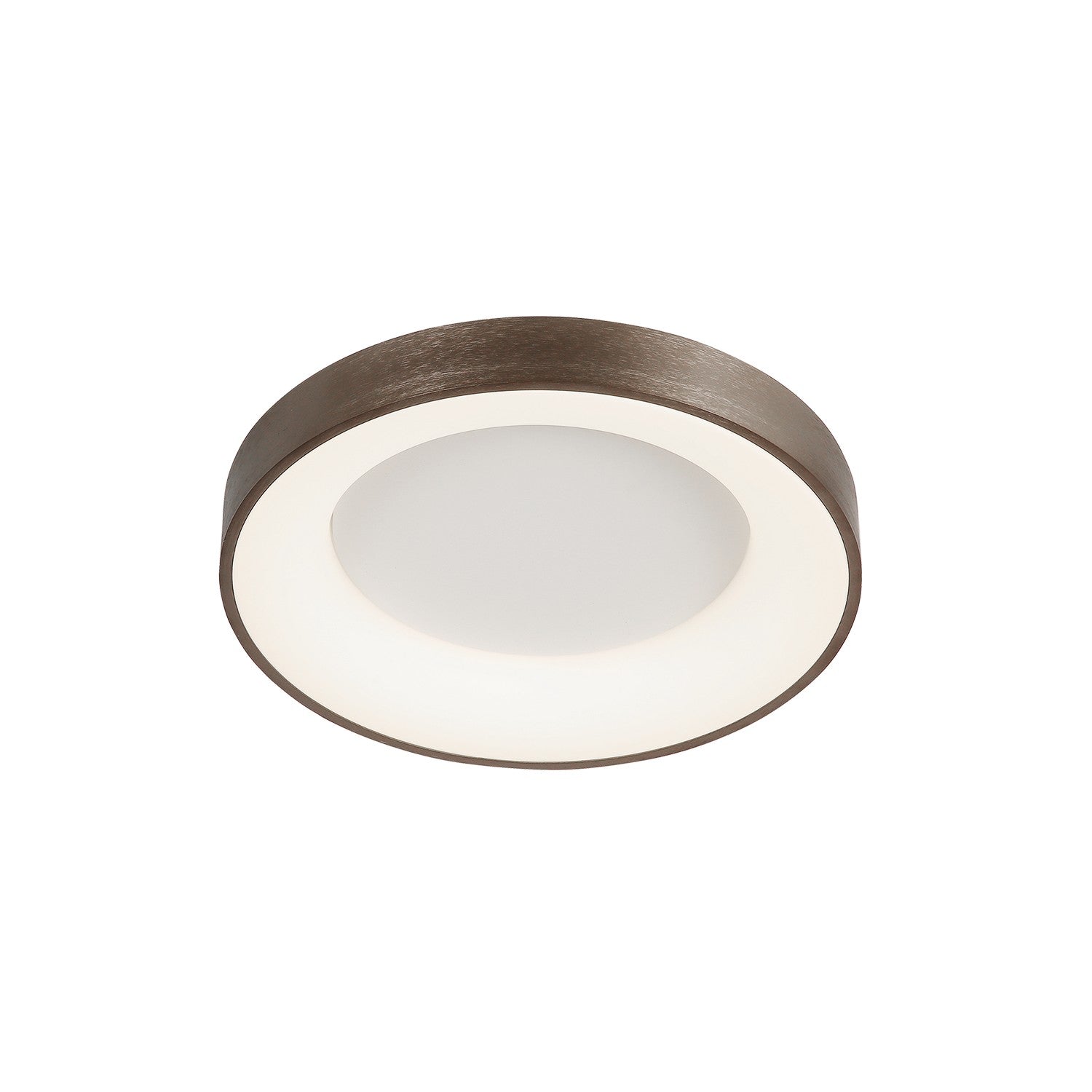 Justice Designs - ACR-4050-OPAL-LTBZ - LED Flush-Mount - Acryluxe - Light Bronze