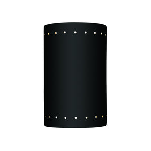 Justice Designs - CER-1295W-CRB - Lantern - Ambiance - Carbon - Matte Black