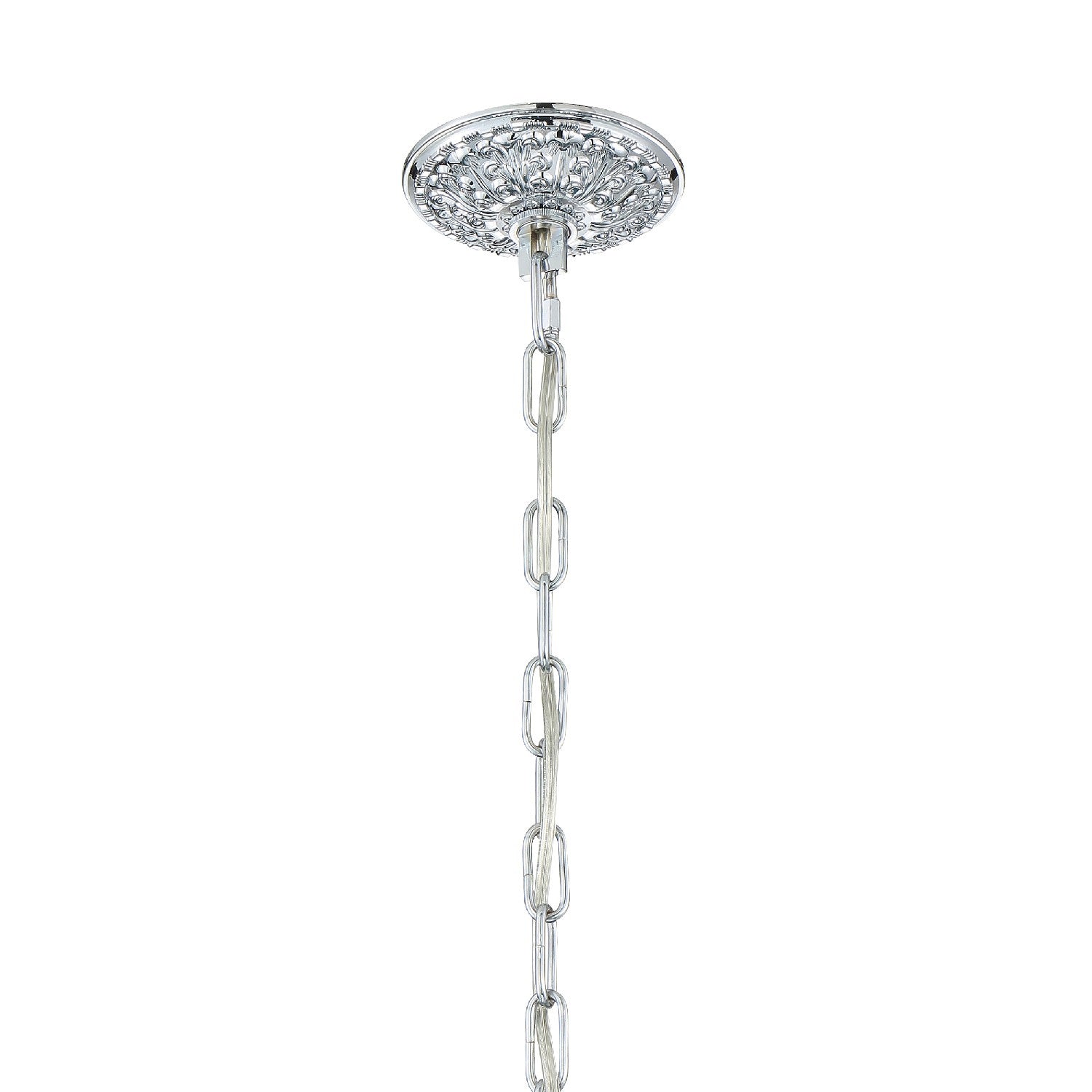 Crystorama - 4474-CH-CL-I - Four Light Mini Chandelier - Maria Theresa - Polished Chrome