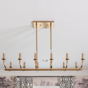 Crystorama - BAI-A2112-AG - 12 Light Chandelier - Bailey - Aged Brass