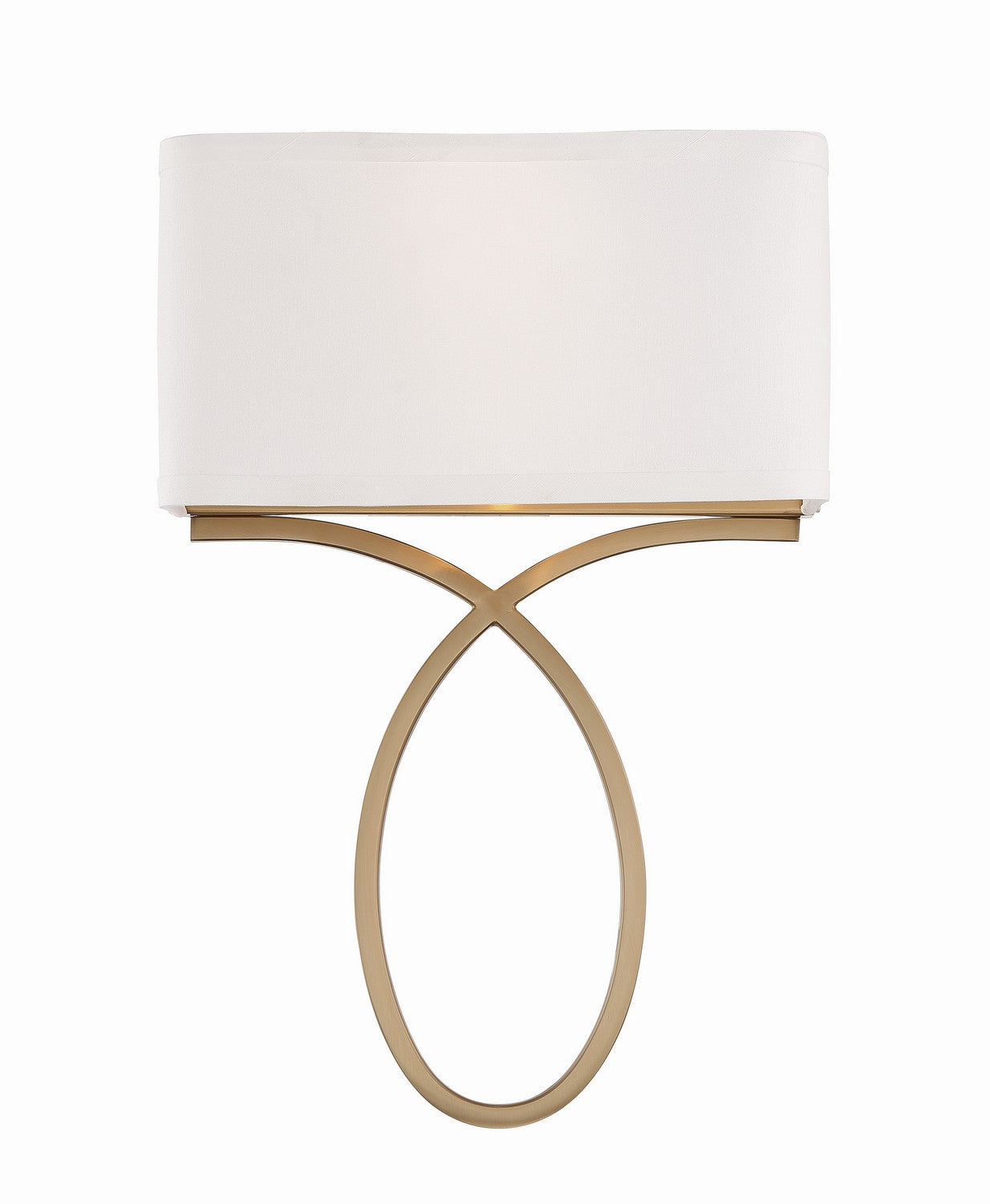 Crystorama - BRK-A3702-VG - Two Light Wall Sconce - Brinkley - Vibrant Gold