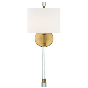 Crystorama - RAC-A3501-VG - One Light Wall Sconce - Rachel - Vibrant Gold