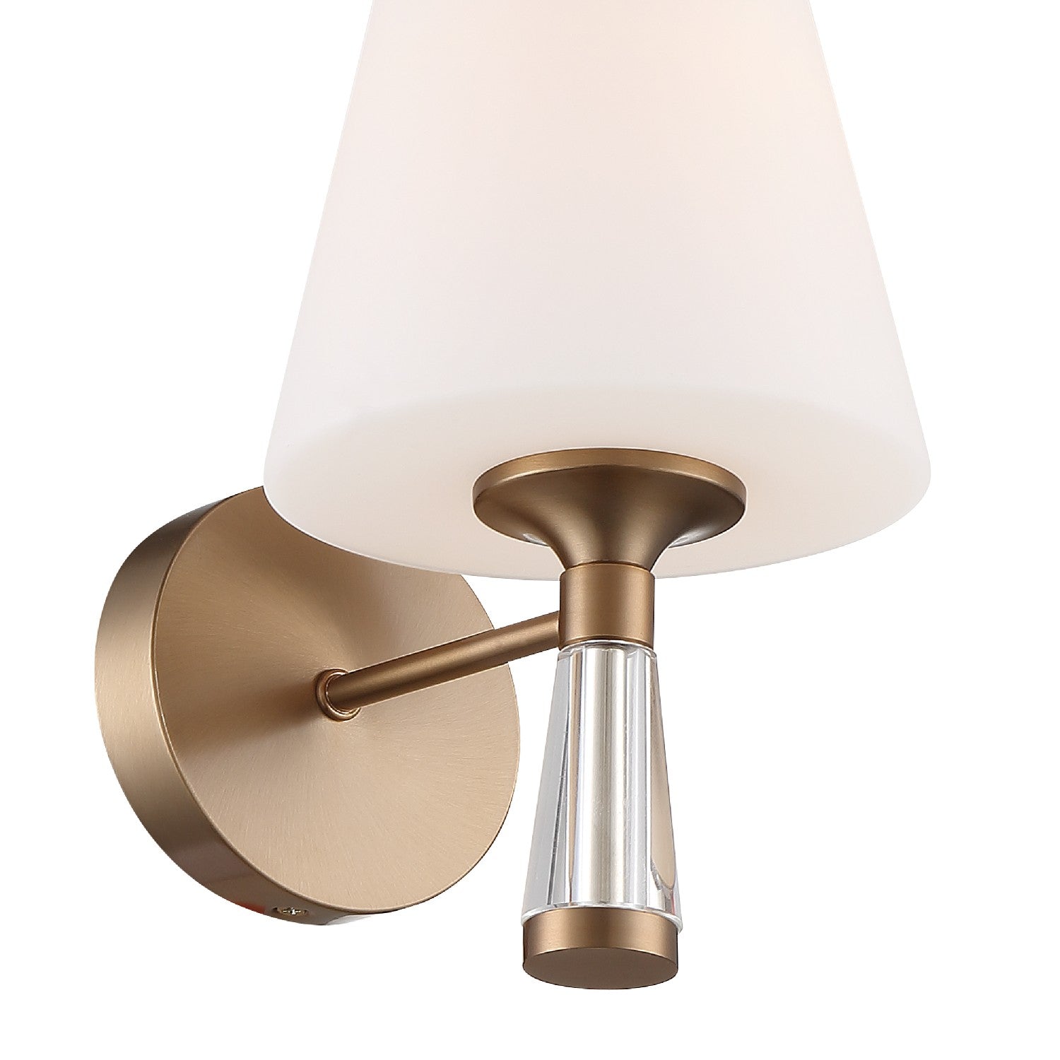 Crystorama - RAM-A3401-VG - One Light Wall Sconce - Ramsey - Vibrant Gold