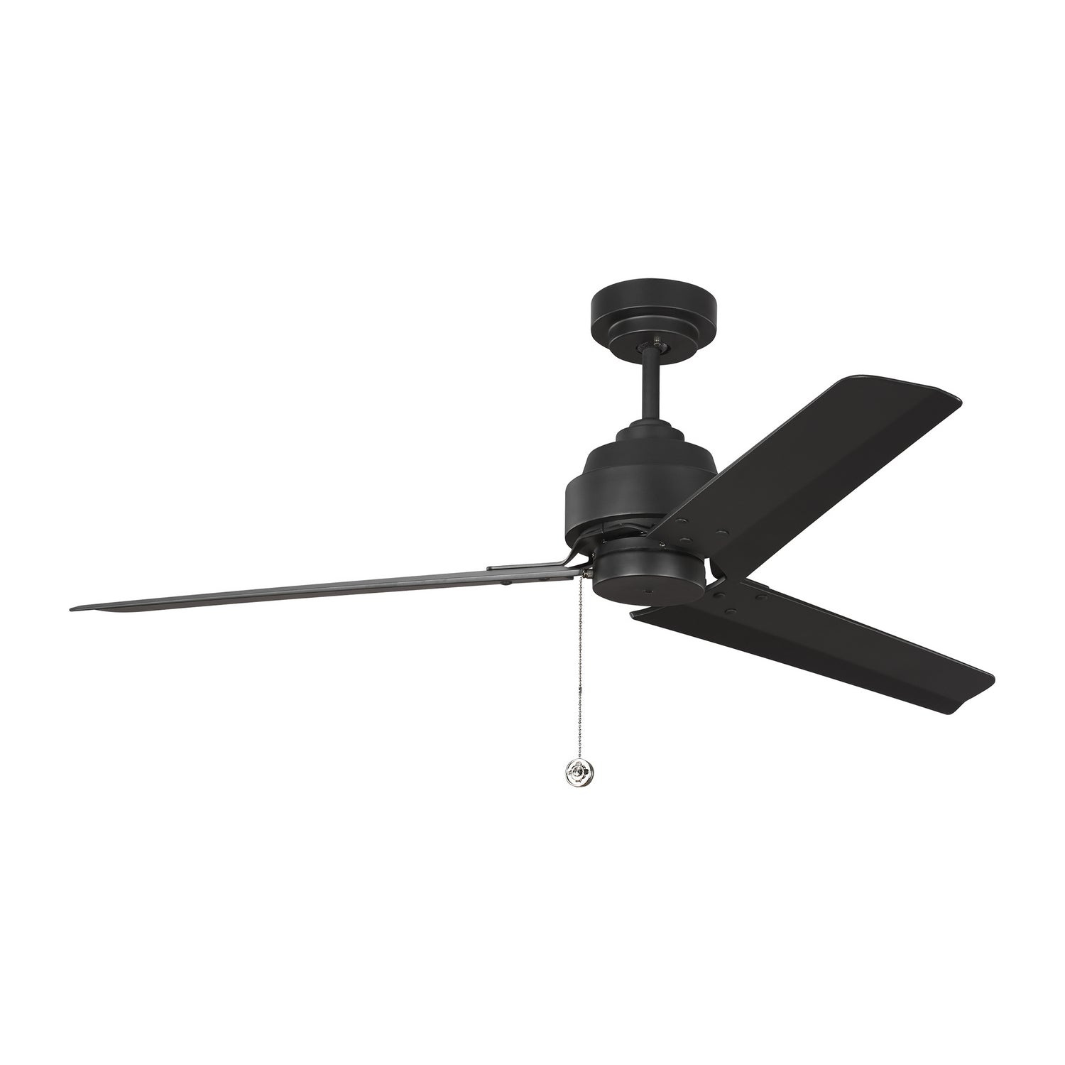 Visual Comfort Fan - 3AR54MBK - 54"Ceiling Fan - Arcade - Midnight Black