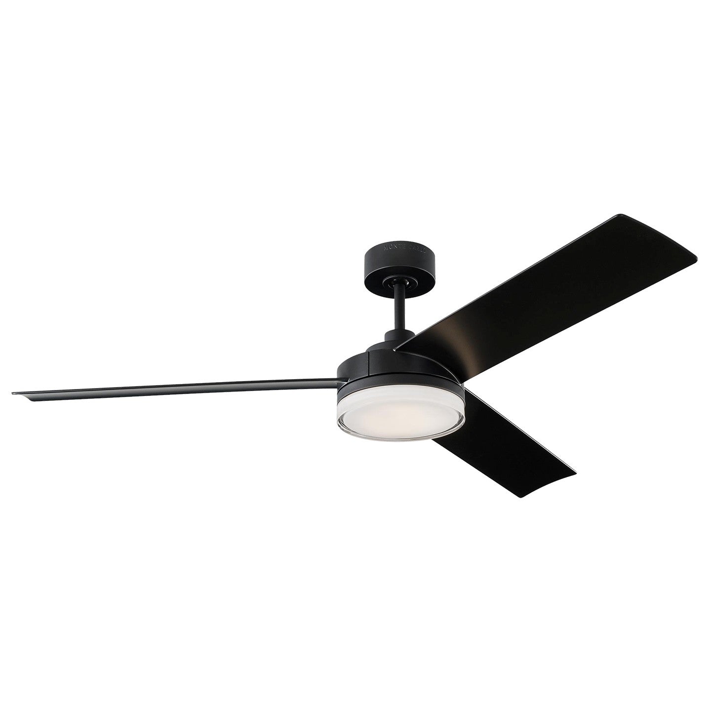 Visual Comfort Fan - 3CQR56MBKD - 56" Ceiling Fan - Cirque - Midnight Black