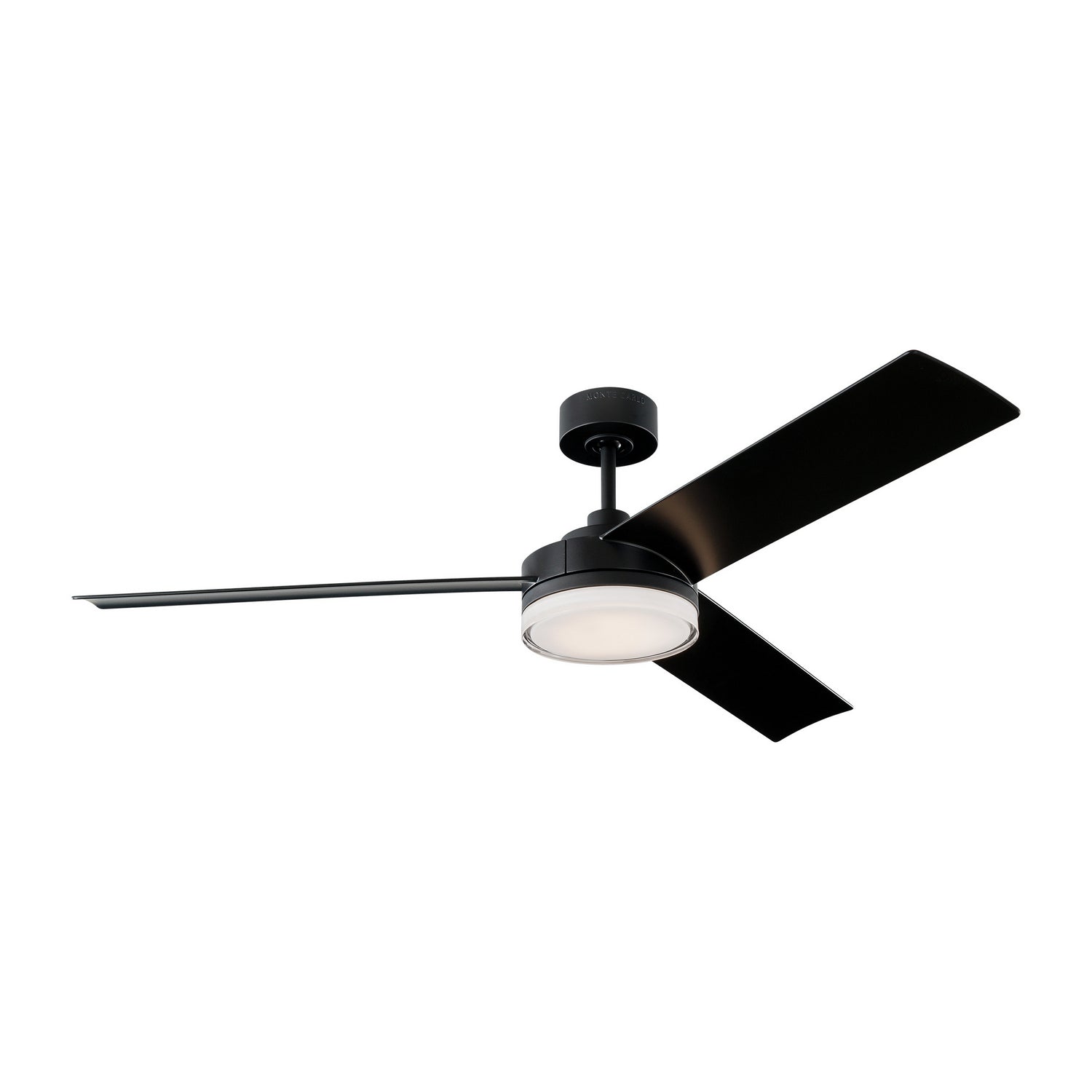 Visual Comfort Fan - 3CQR56MBKD - 56"Ceiling Fan - Cirque - Midnight Black