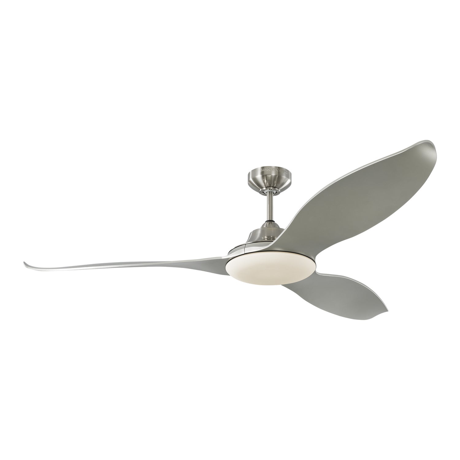 Visual Comfort Fan - 3STR60BSD - 60``Ceiling Fan - Stockton 60 - Brushed Steel