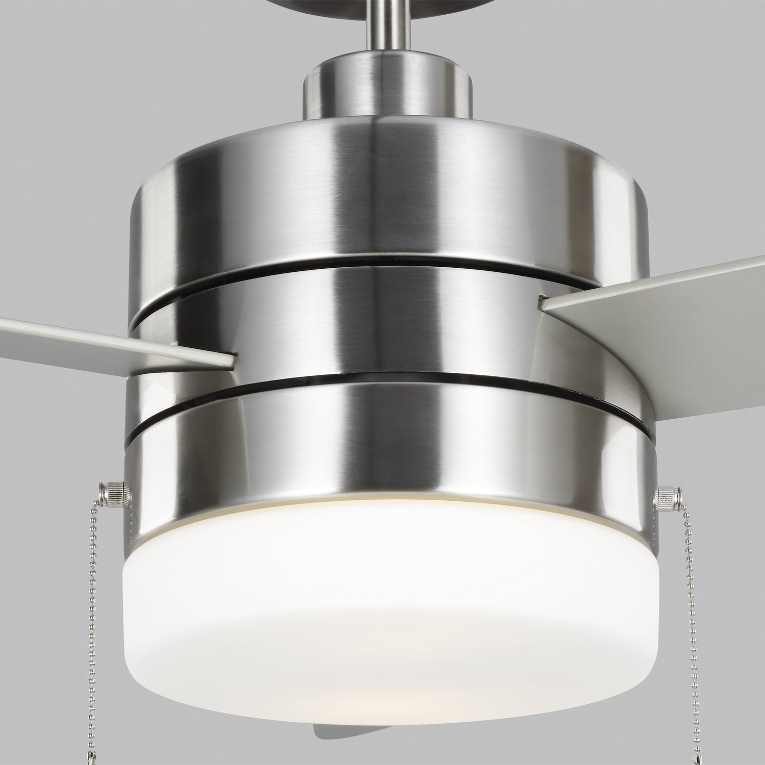 Generation Lighting. - 3SY52BSD - 52"Ceiling Fan - Syrus - Brushed Steel