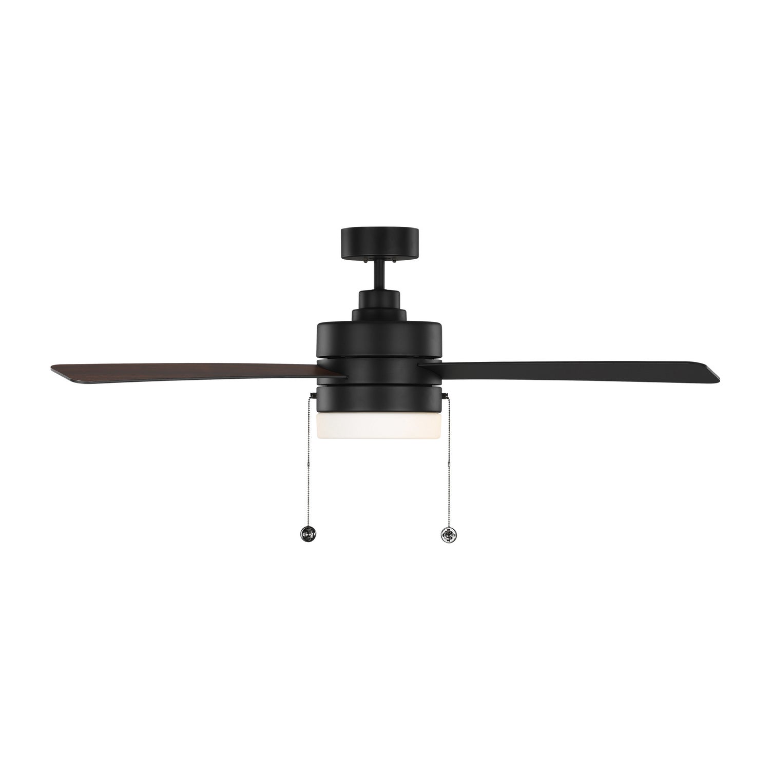 Generation Lighting. - 3SY52MBKD - 52"Ceiling Fan - Syrus - Midnight Black