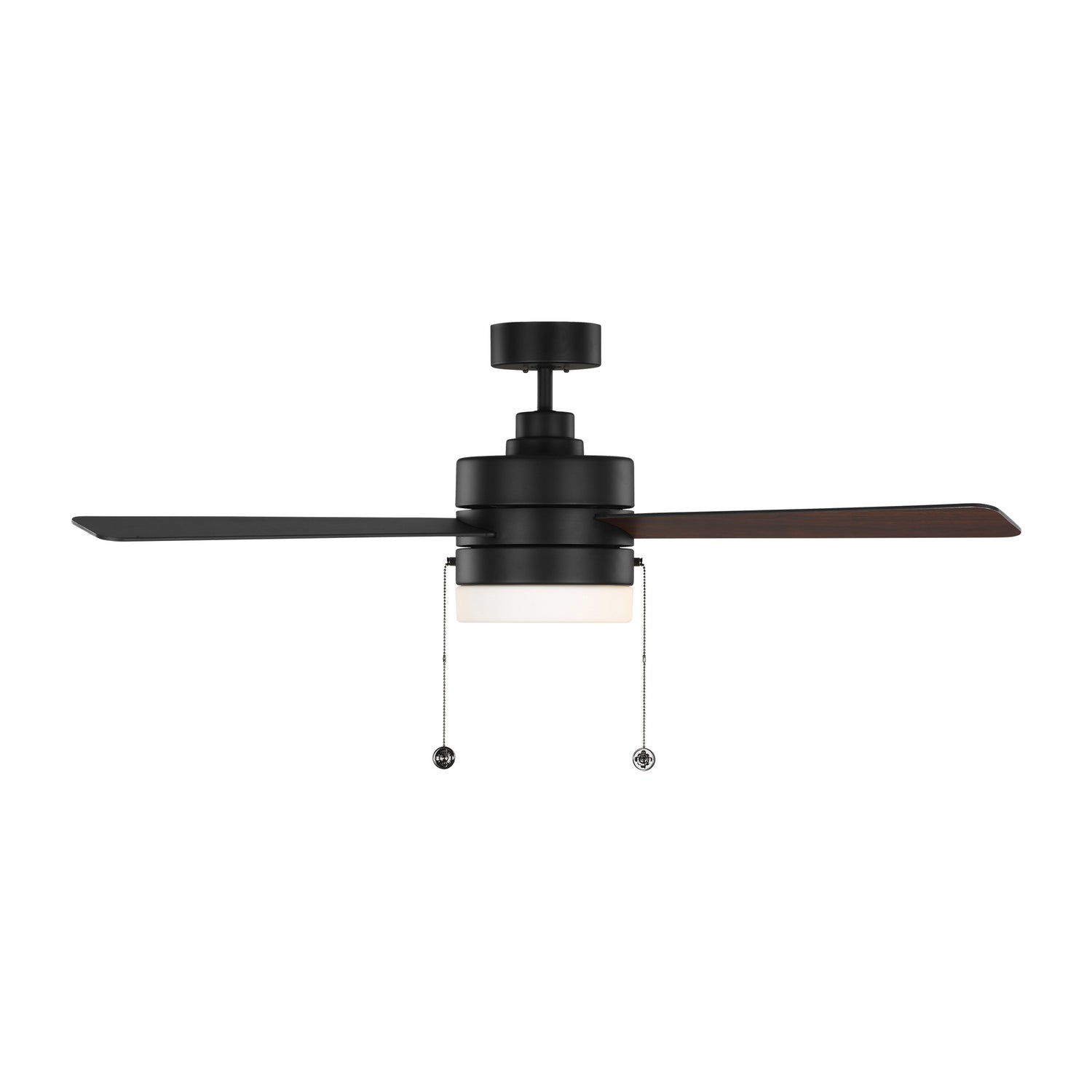 Generation Lighting. - 3SY52MBKD - 52"Ceiling Fan - Syrus - Midnight Black