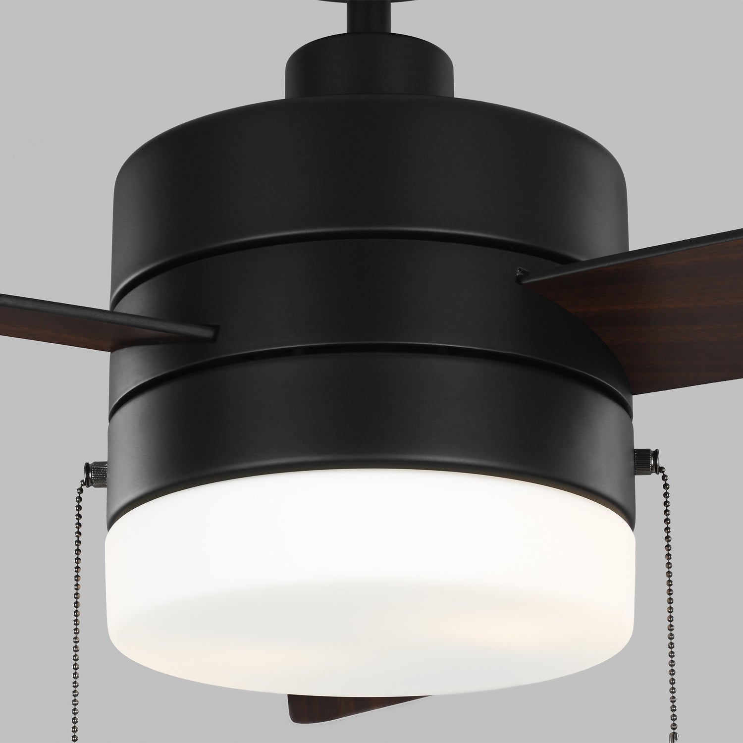 Generation Lighting. - 3SY52MBKD - 52" Ceiling Fan - Syrus - Midnight Black