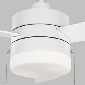 Generation Lighting. - 3SY52RZWD - 52"Ceiling Fan - Syrus - Matte White