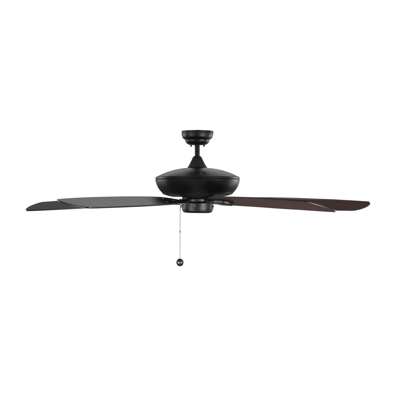 Generation Lighting. - 5CSM60MBK - 60"Ceiling Fan - Colony - Midnight Black