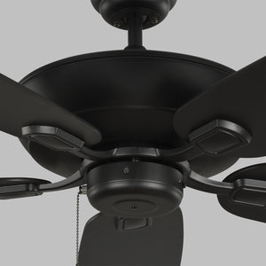 Generation Lighting - 5CSM60MBK - 60" Ceiling Fan - Colony - Midnight Black