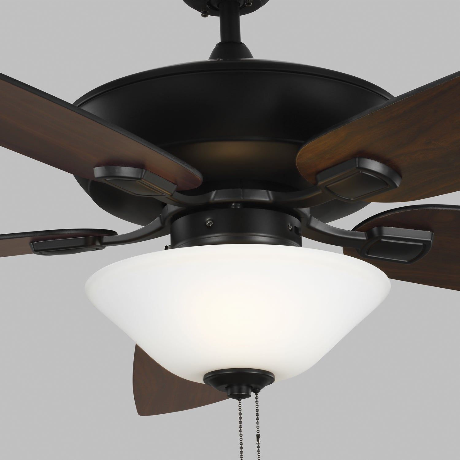 Generation Lighting. - 5CSM60MBKD-V1 - 60"Ceiling Fan - Colony - Midnight Black