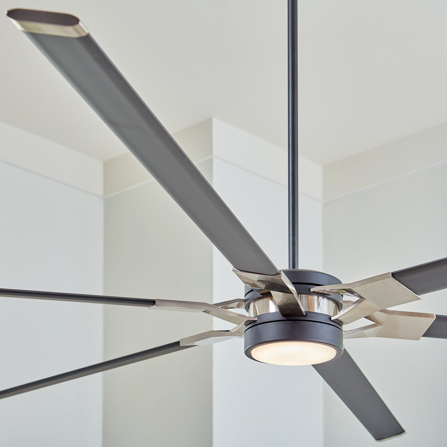 Visual Comfort Fan - 6LFR96MBKD - 96"Ceiling Fan - Loft - Midnight Black