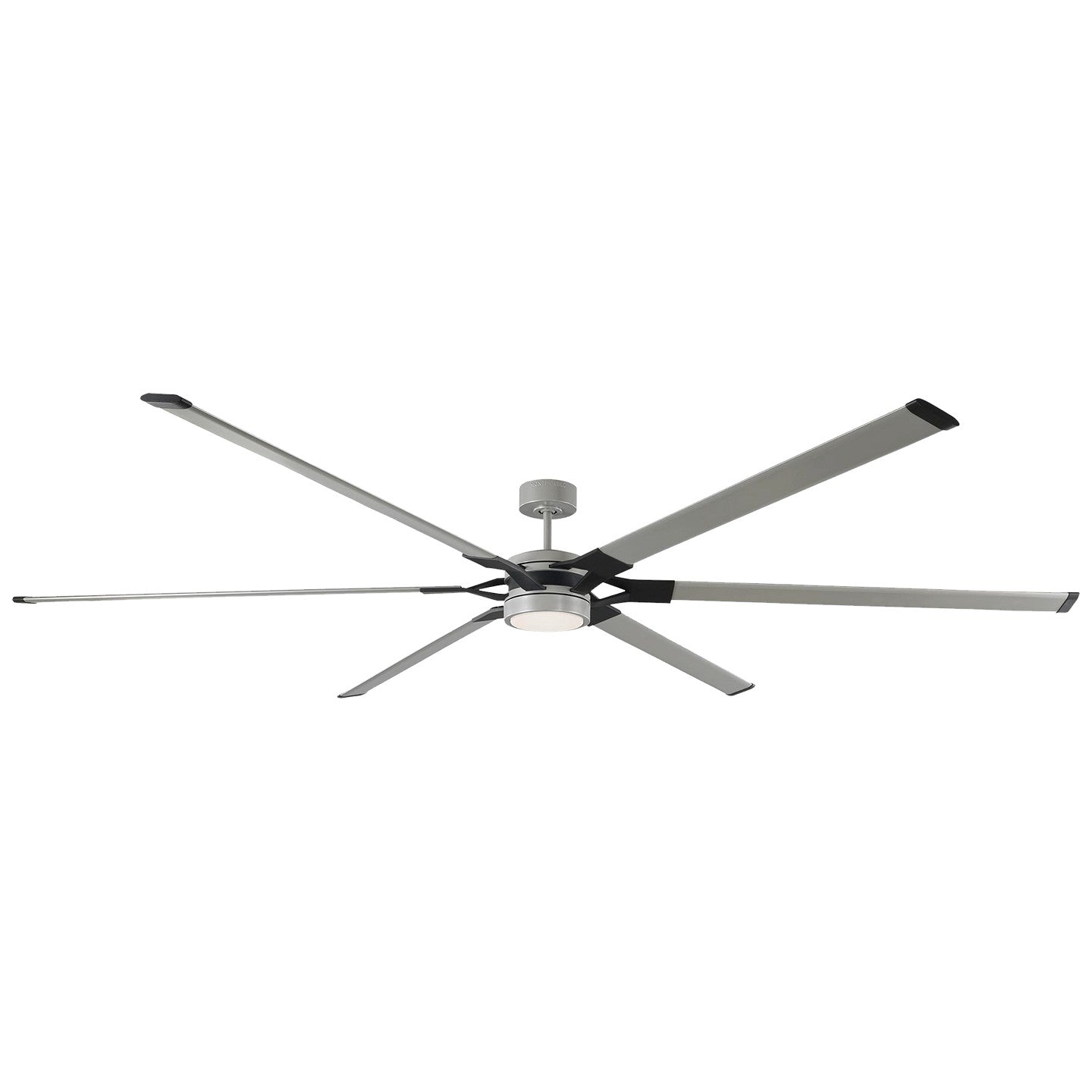 Visual Comfort Fan - 6LFR96PBSD - 96" Ceiling Fan - Loft - Painted Brushed Steel