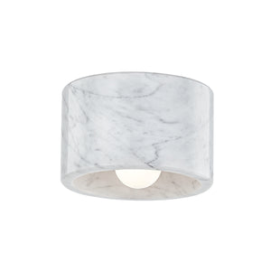 Hudson Valley - 4500-WM-PN - One Light Flush Mount - Loris - Polished Nickel
